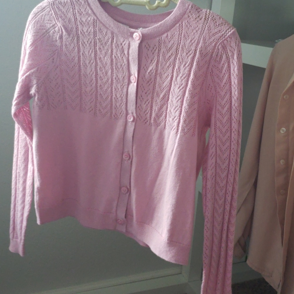 GAP KIDS Girls button down cardigan.